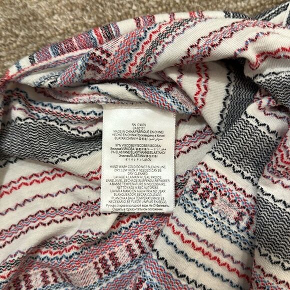 BCBGmaxazria Spaghetti Strap Dayln Stripe Jacquard Maxi Slit Dress Women Medium - Picture 10 of 10